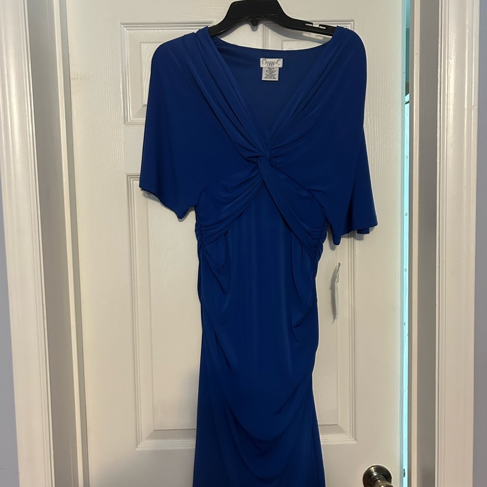 Maggy blue formal dress